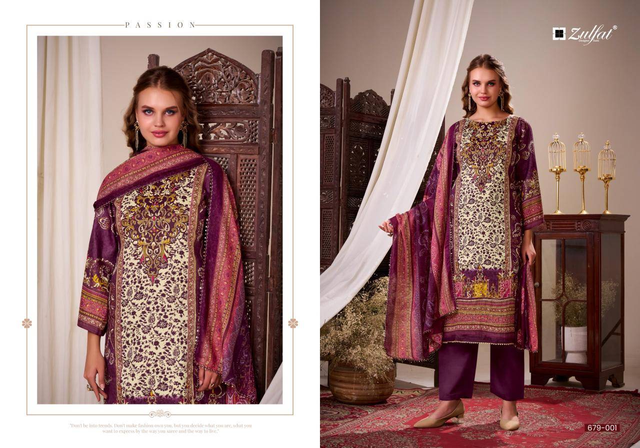 Zulfat haniya Dress materials online Mumbai